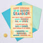 Smart and Charming Funny Birthday Card for Grandson, , large image number 4