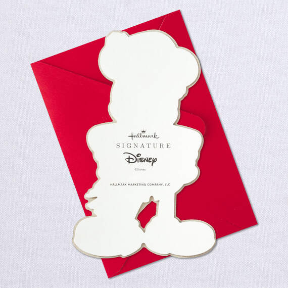 Disney Mickey Mouse Magic of the Season Wooden Christmas Card, , large image number 7