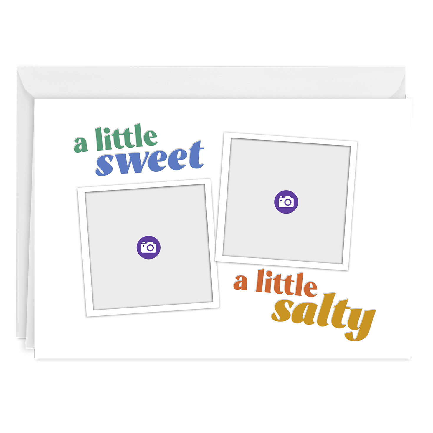 Sweet and Salty Funny Custom Card, , large image number 3