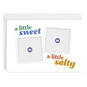 Sweet and Salty Funny Folded Photo Card, , large image number 3