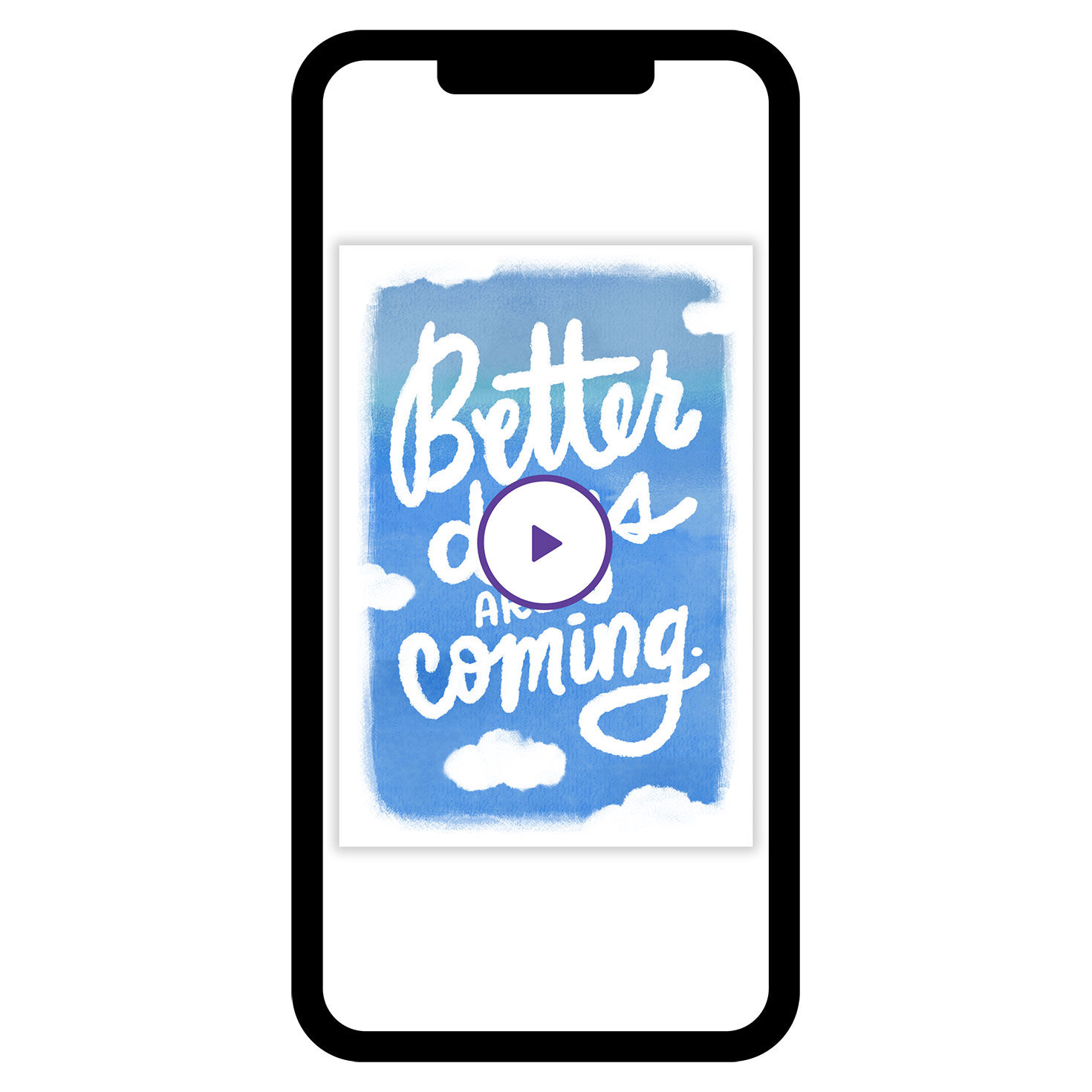 Better Days Are Coming Support eCard
