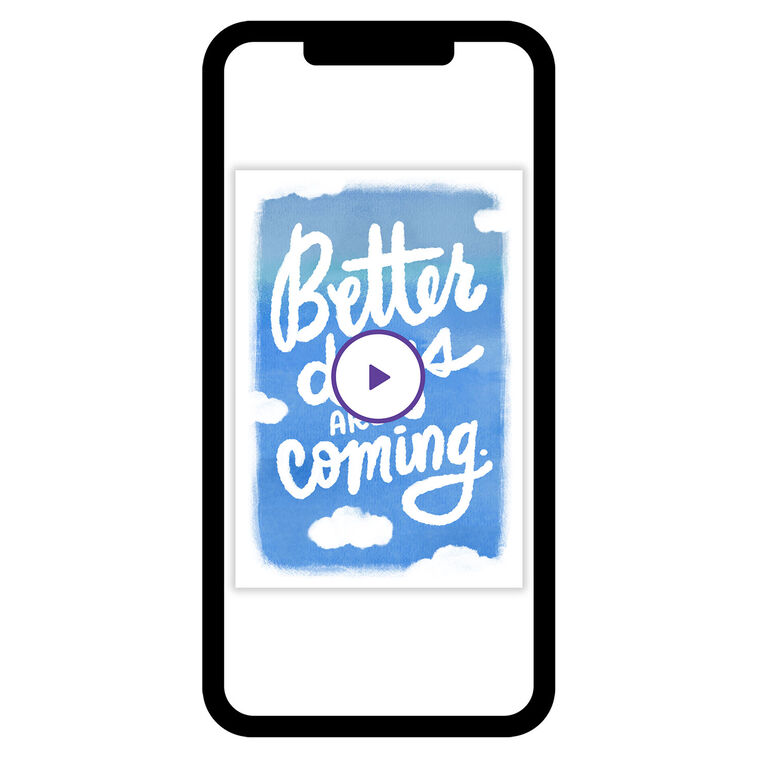 Better Days Are Coming Support eCard