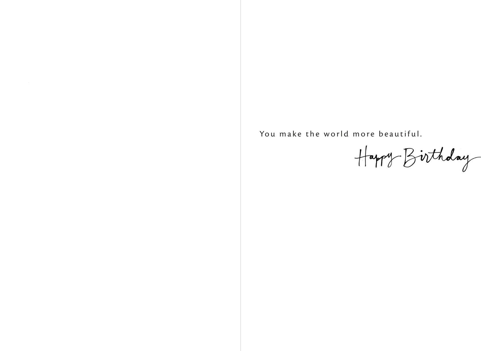 Elegant Lovely Ever-Changing Birthday Card