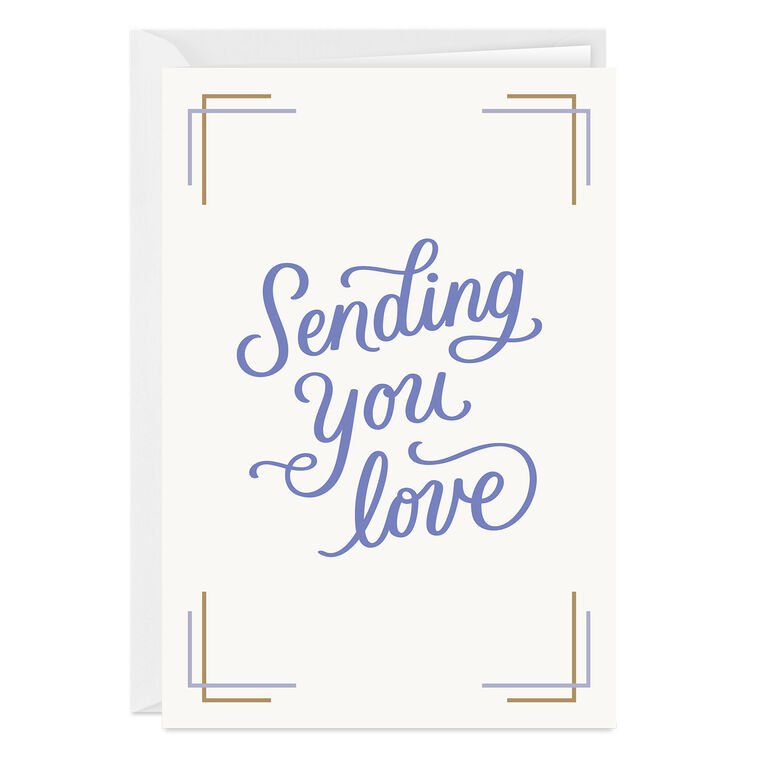 Sending You Love Custom Card