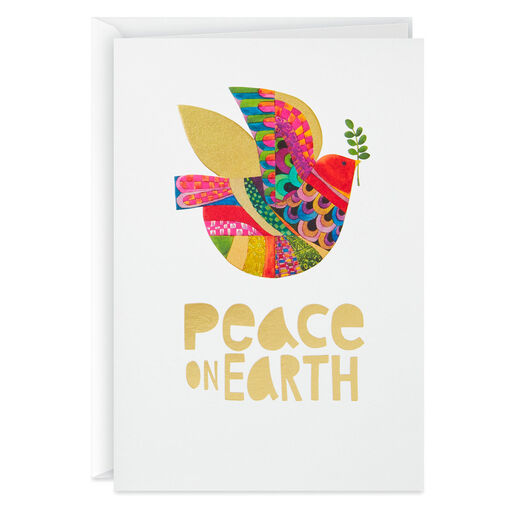 UNICEF Patchwork Dove Christmas Cards, Box of 12, 