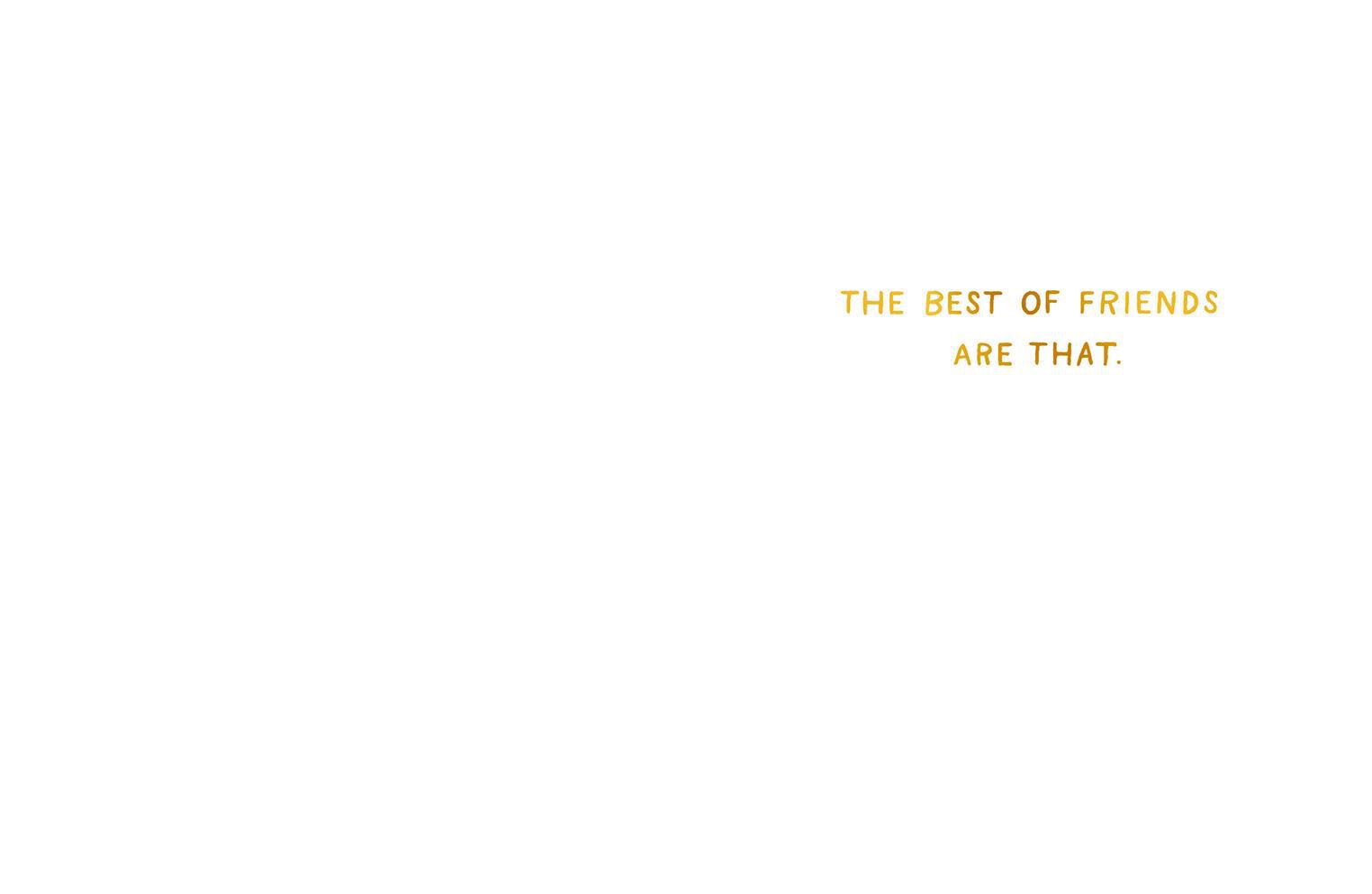 Bulldog Loyal and True Friendship Card
