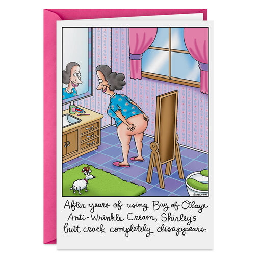You Ageless Wonder, You Funny Birthday Card for Her, 
