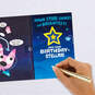 hoops&yoyo™ Bright Star Birthday Card With Sound and Lights, , large image number 6