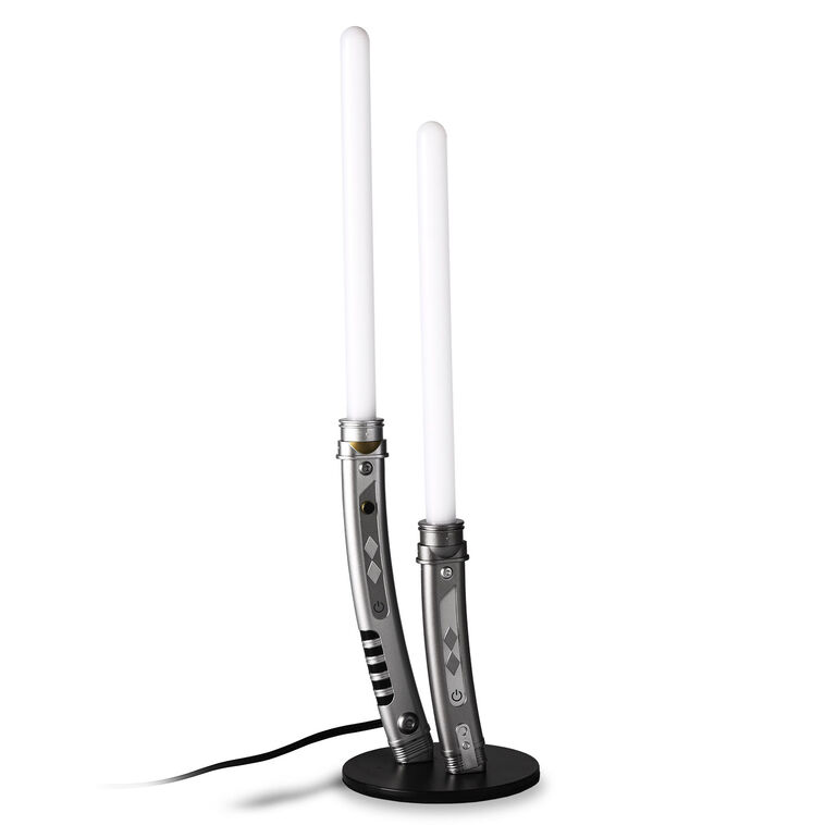 Star Wars Dual Lightsaber White LED Desk Lamp  image number 2