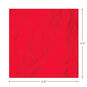 Solid Red Cocktail Napkins, Set of 16, , large image number 2