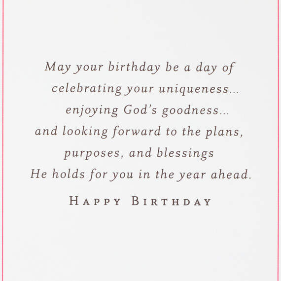 A Blessing for You Religious Birthday Card, , large image number 2