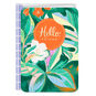 Tropical Flowers Hello Friend Friendship Card Card Front image number 1
