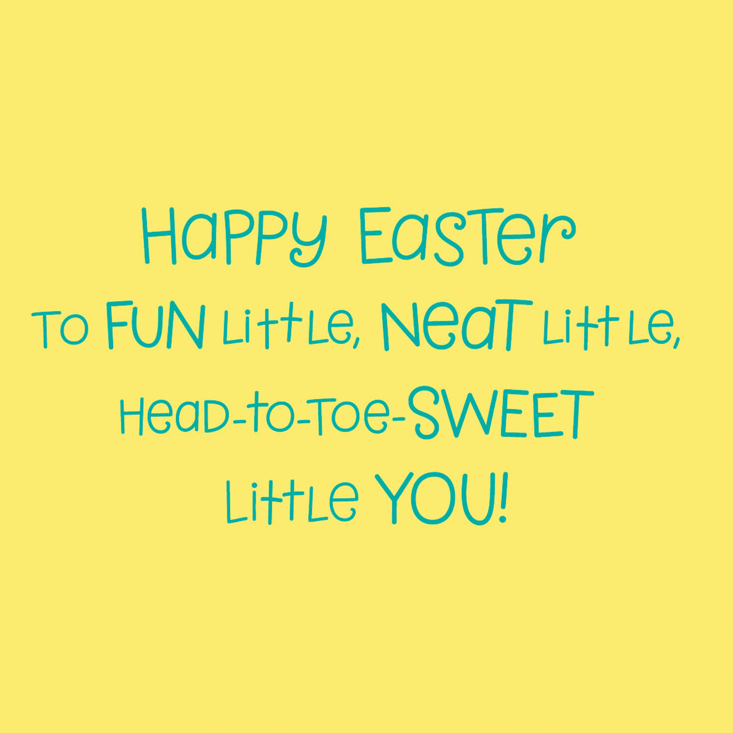 Cute as a Bunny Easter Card for Kids, , large image number 2