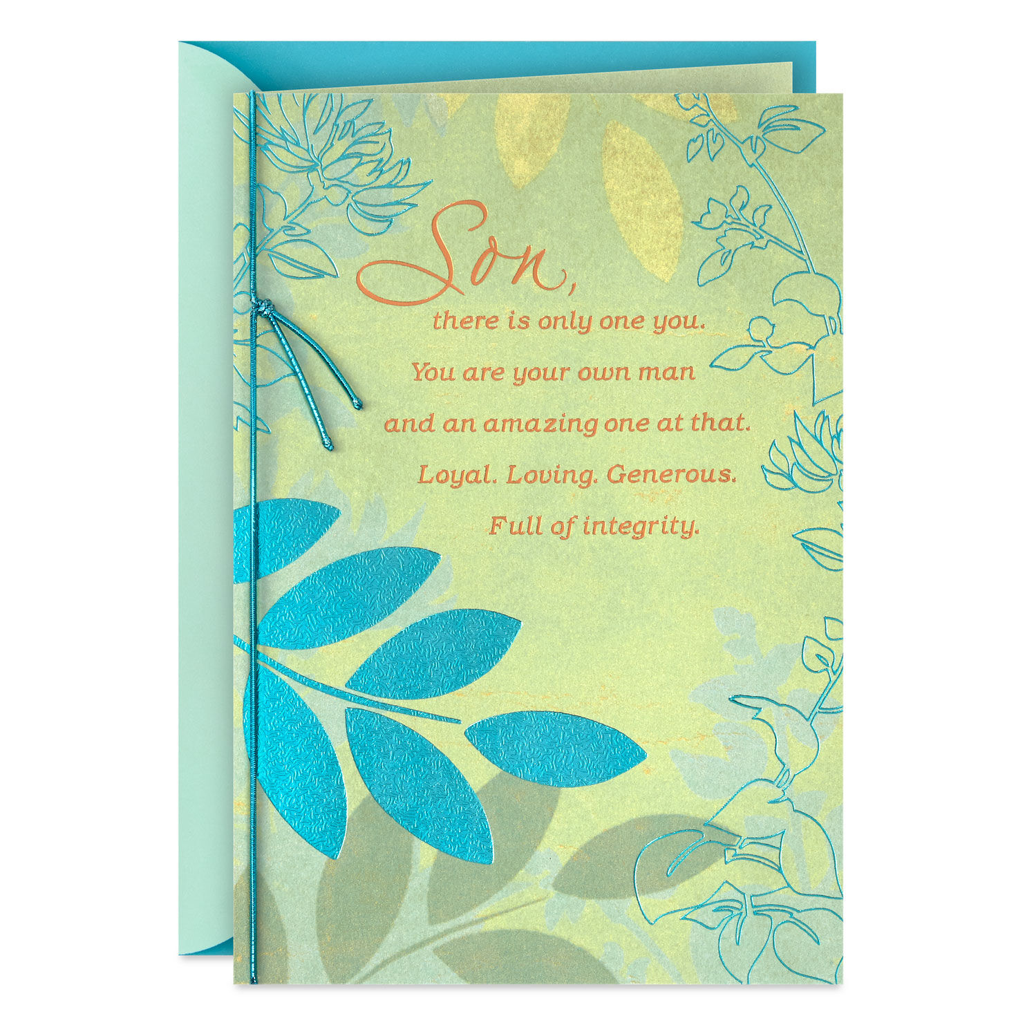 There's Only One You Birthday Card for Son