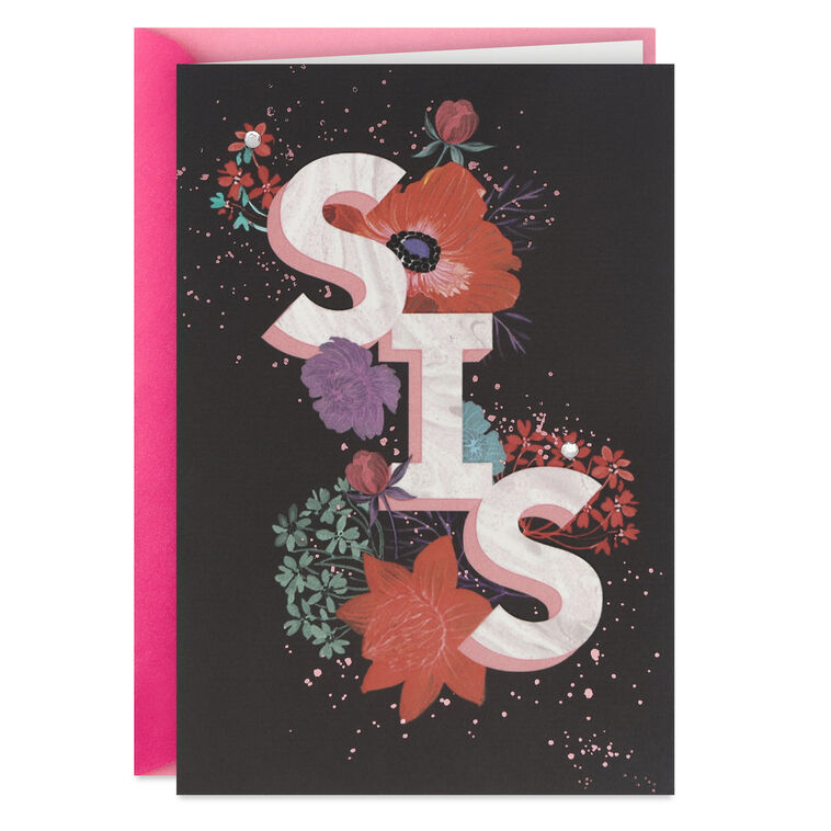 You Mean So Much to Me Birthday Card for Sister