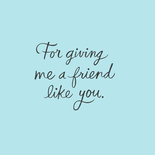 Thank You to the Universe Friendship Card, 
