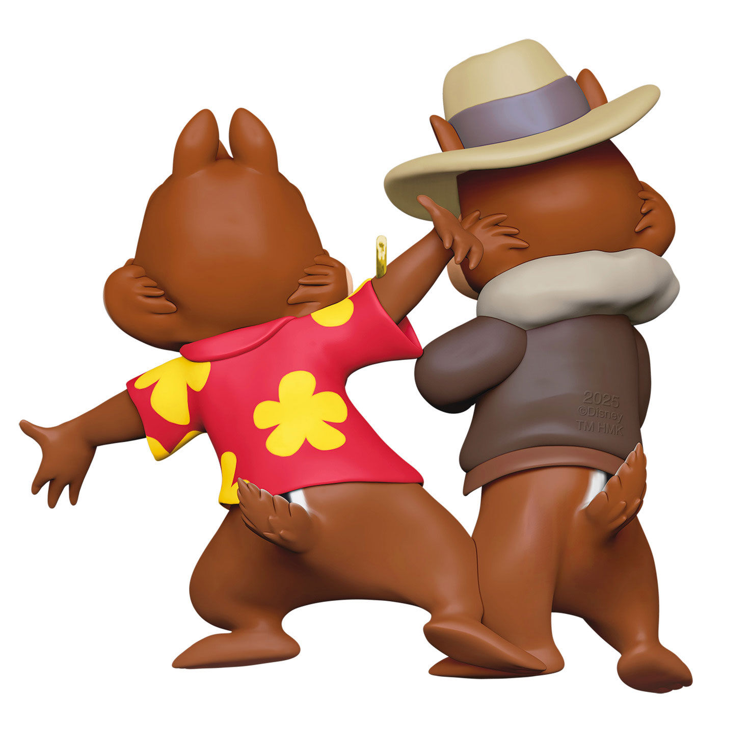 Chip n Dale Rescue Rangers Keepsake Ornament Back image number 6