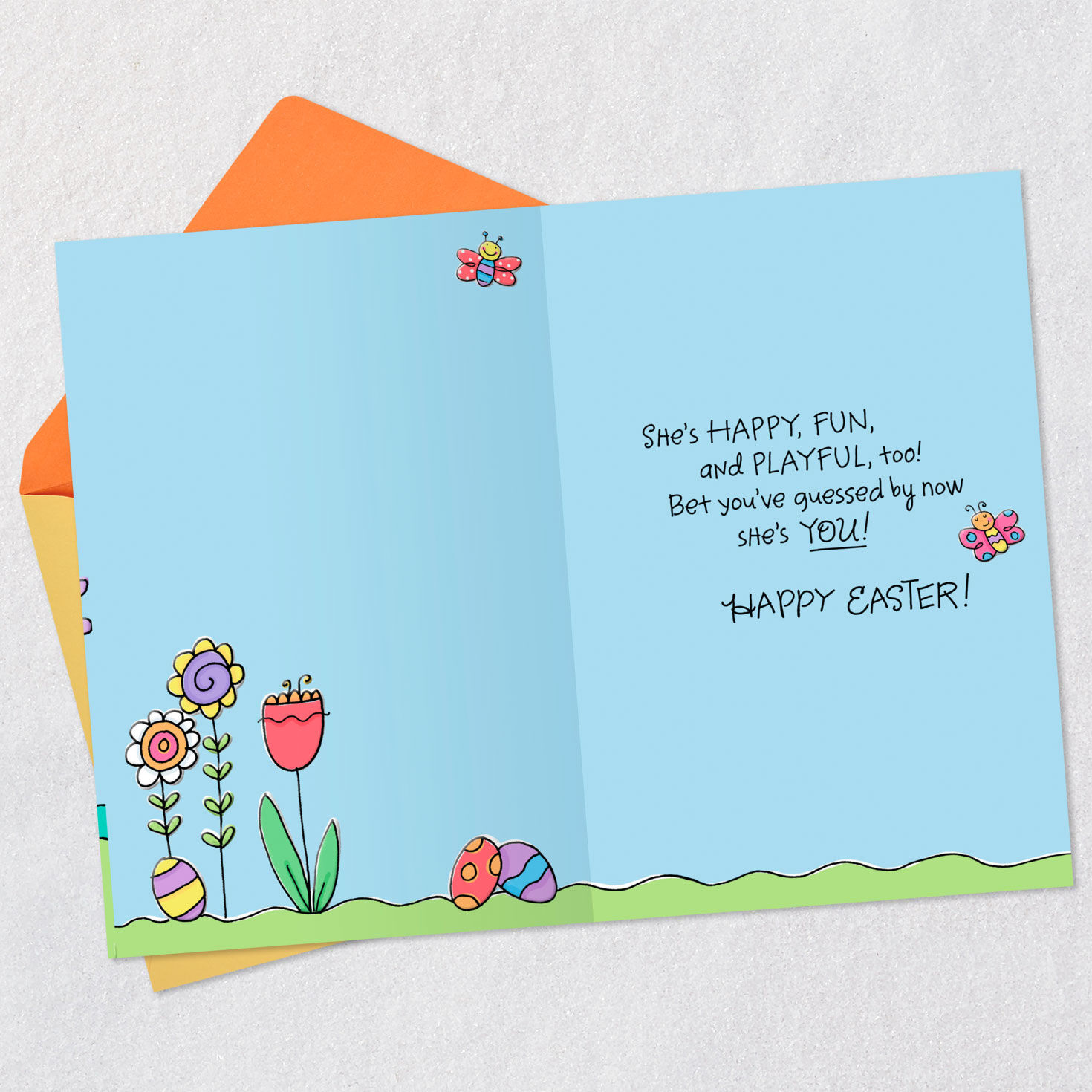 You're the Sweetest Girl Around Easter Card for Kids, , large image number 3