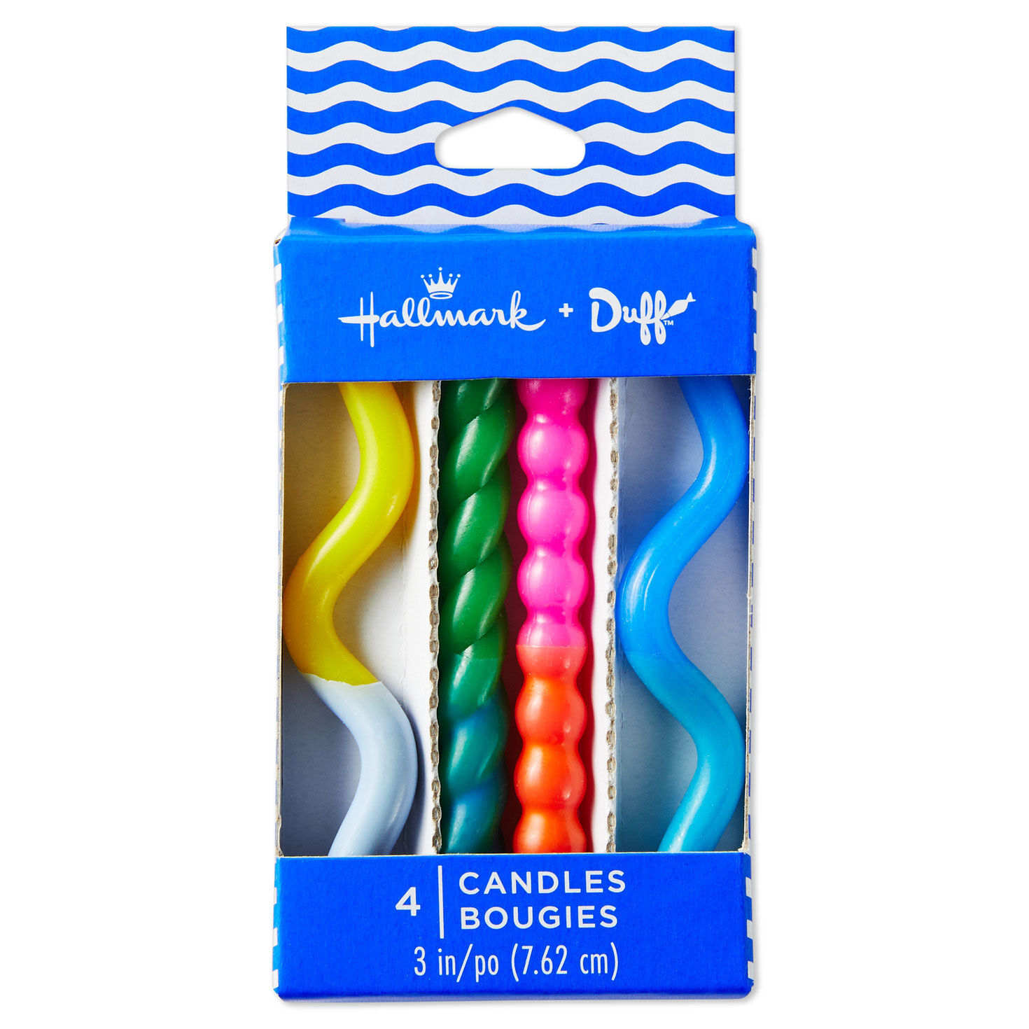 Abstract Shaped Birthday Candles, Pack of 4, , large image number 5