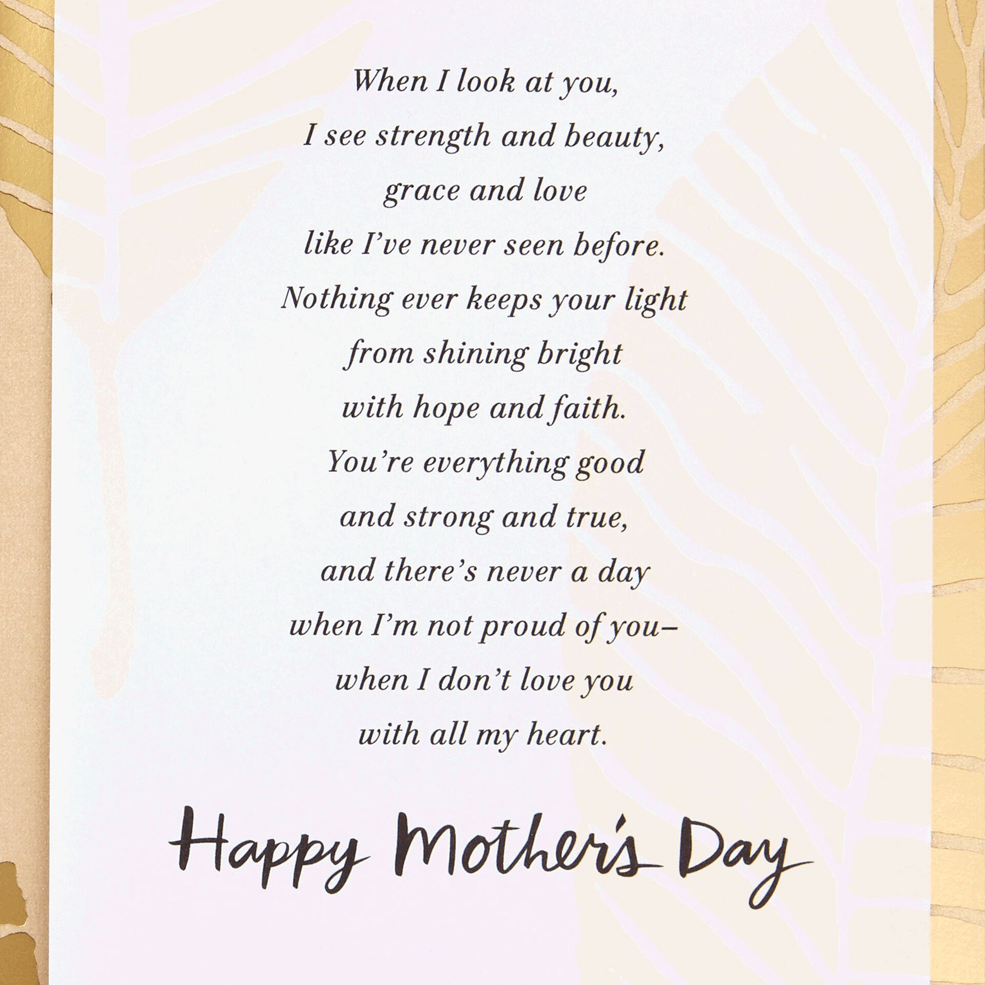 Goodness and Grace Mother's Day Card for Mom - Greeting Cards - Hallmark