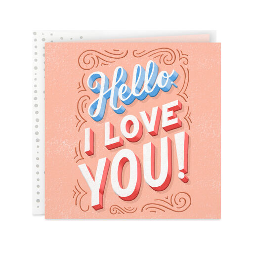 Hello Hi Again Love Card, 