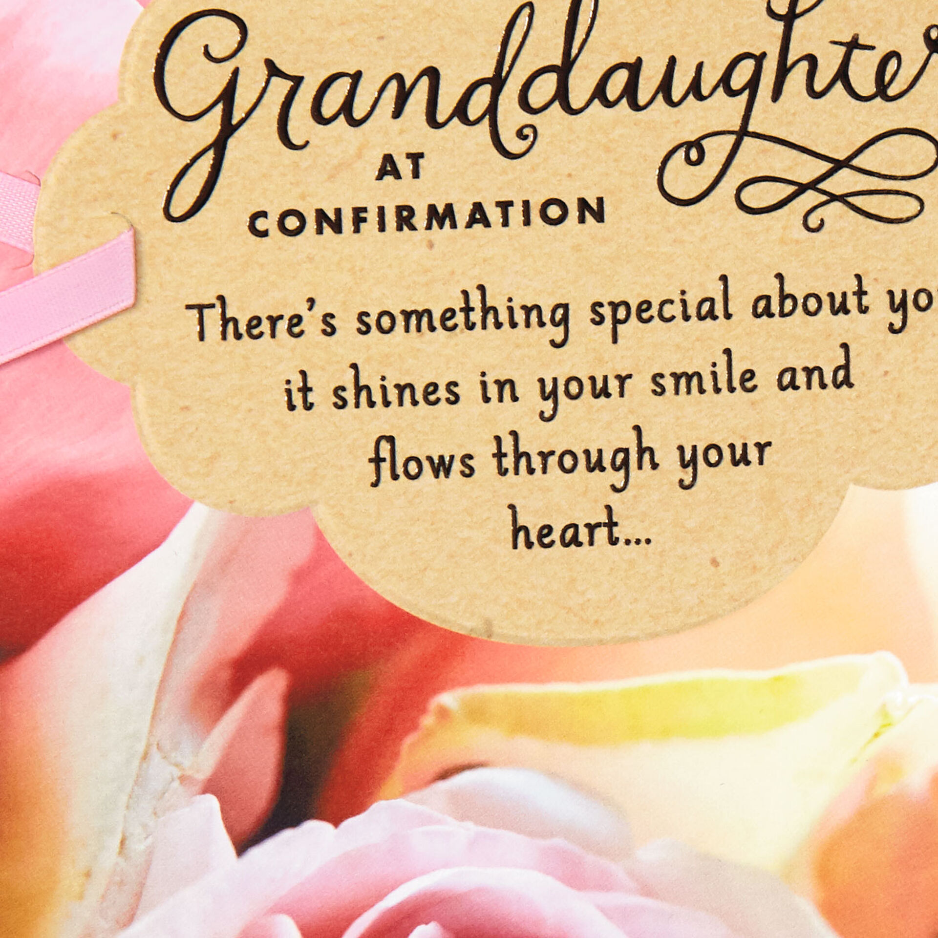 Beautiful Roses Confirmation Card for Granddaughter Greeting Cards Hallmark