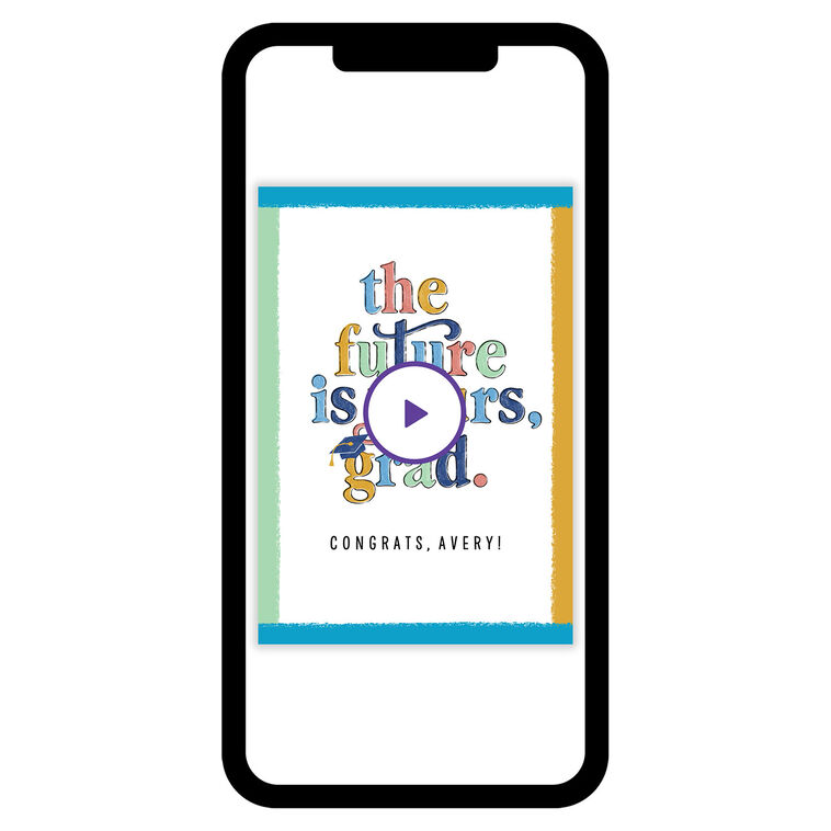 The Future is Yours Graduation eCard