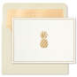 Gold Bordered Pineapple Blank Note Cards, Box of 10, , large image number 2