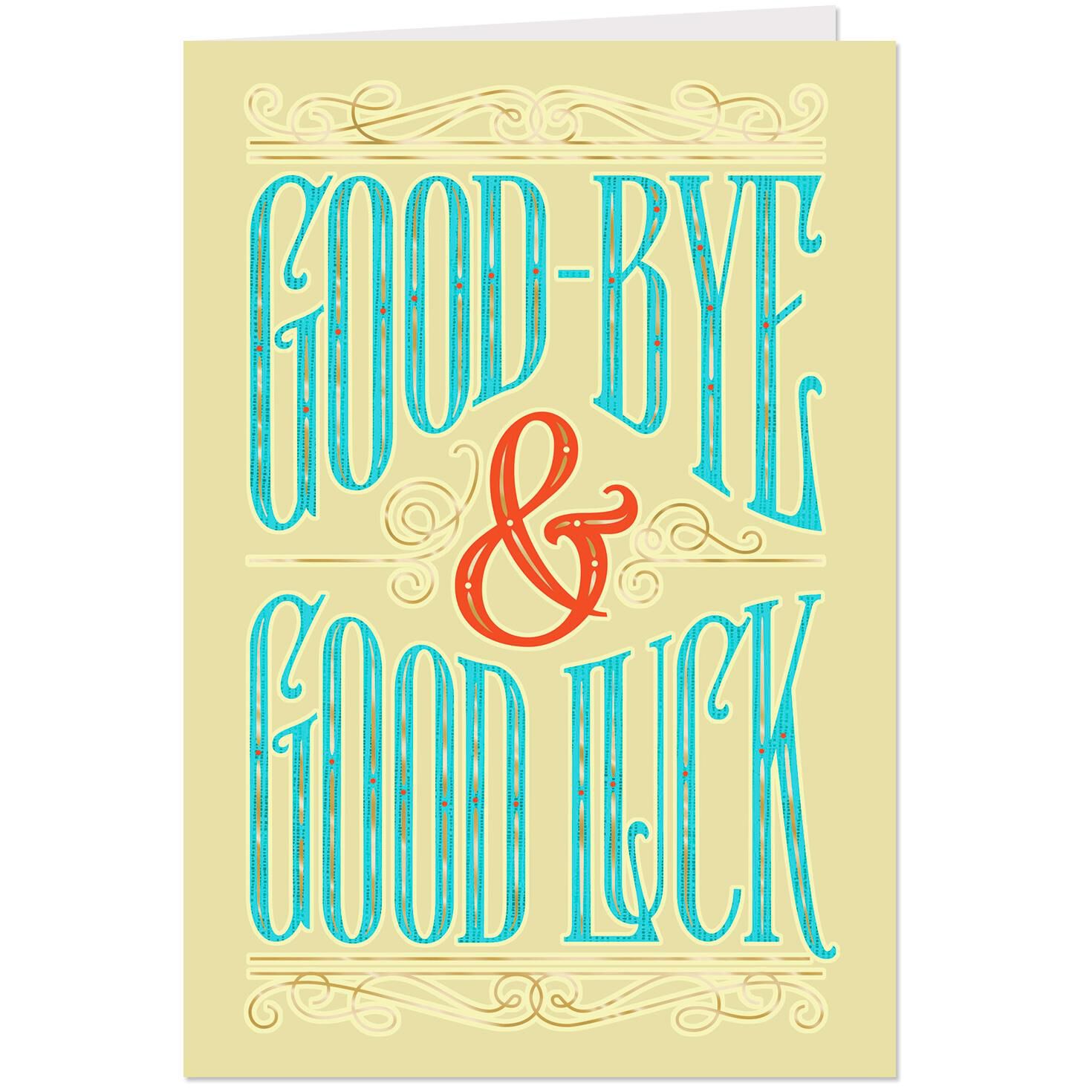 keep in touch goodbye card greeting cards hallmark goodbye card