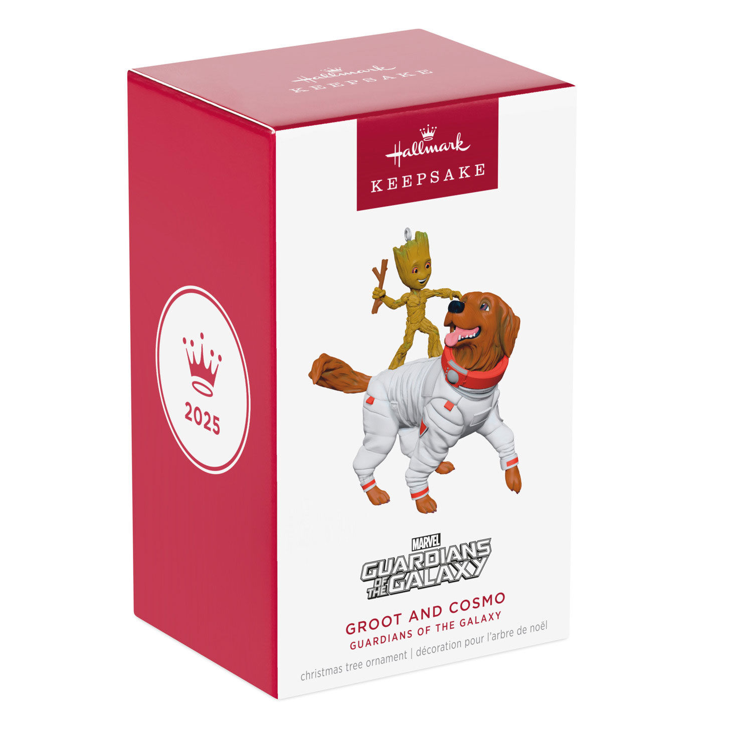 Marvel Guardians of the Galaxy Groot and Cosmo Ornament