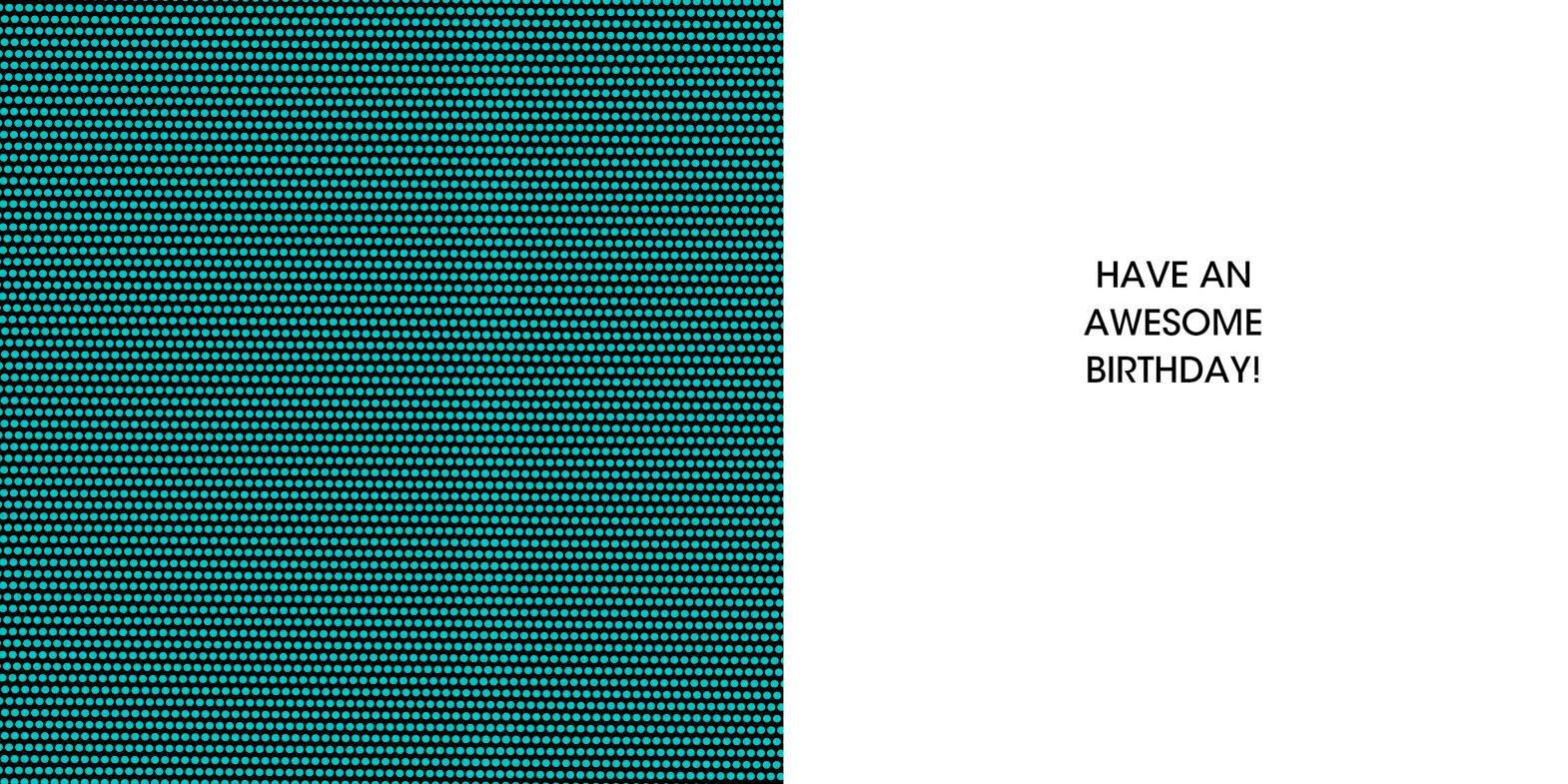 Off the Charts Birthday Card