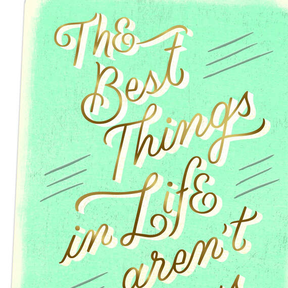 Best Things in Life Friendship Card, , large image number 4