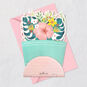 Tropical Flower Bouquet 3D Pop-Up Birthday Card, , large image number 7