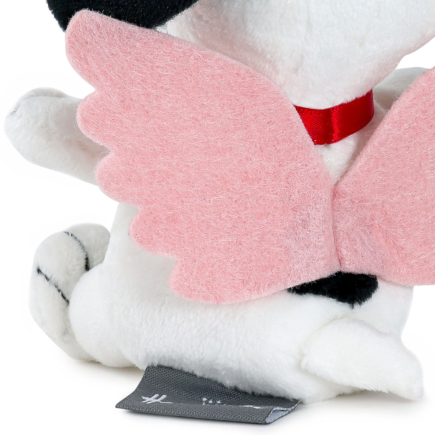Peanuts Snoopy Cupid Zip-Along Plush Toy upclose view image number 6