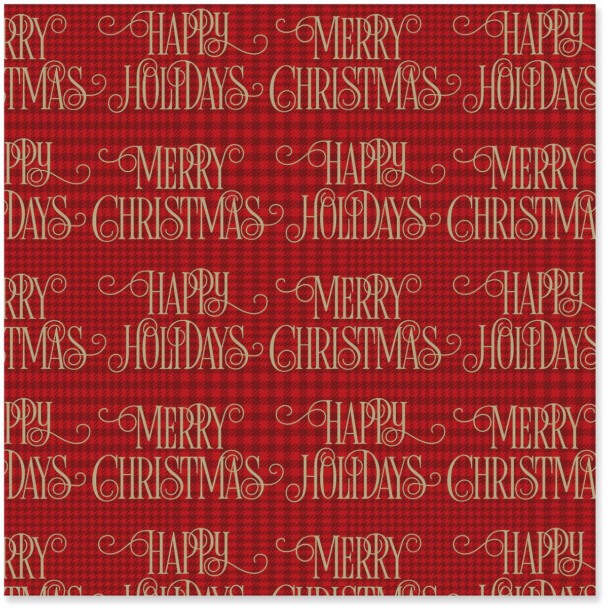 Merry Christmas Foil Christmas Wrapping Paper Roll, 25 sq. ft. - Wrapping Paper - Hallmark