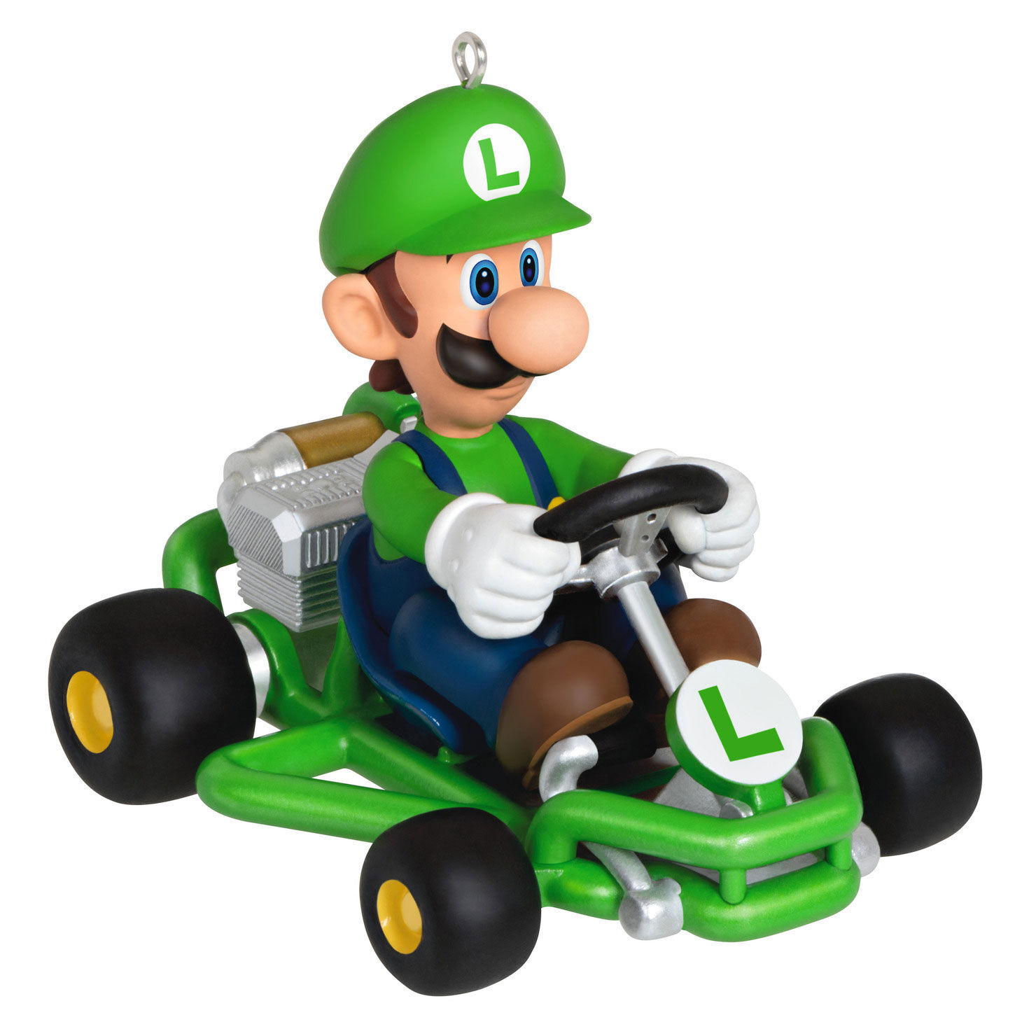 Mario Kart Luigi Keepsake Ornament front image number 1