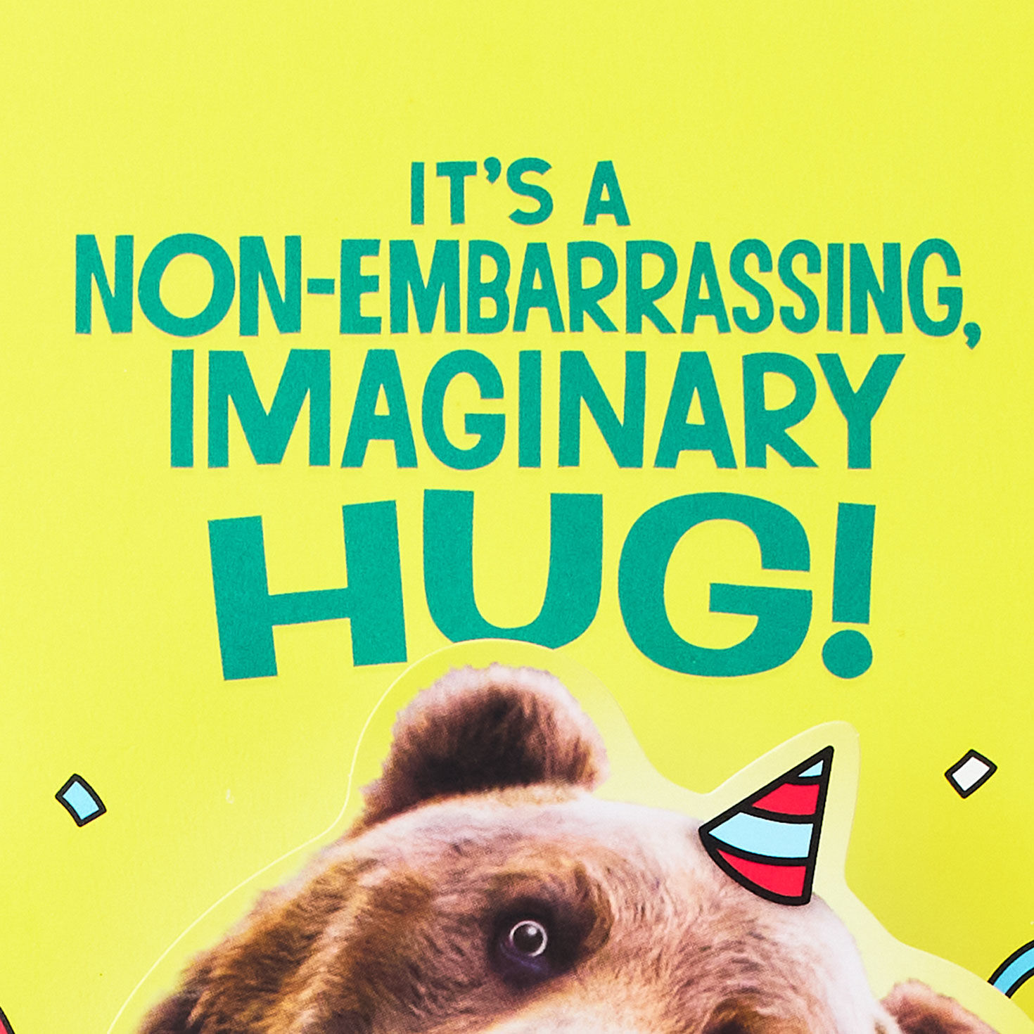 Bear on Green Grandson Birthday Card Sentiment image number 3