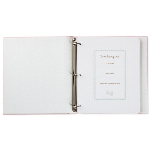 Our Baby Girl Footprints 5-Year Baby Book, 
