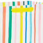 13" Pastel Rainbow Stripes Large Gift Bag, , large image number 4