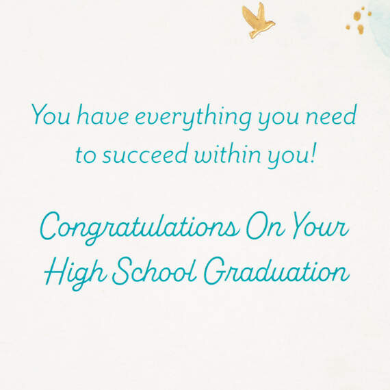 Believe in Yourself High School Graduation Card, , large image number 3