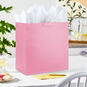 15" Pink Extra-Deep Gift Bag, Pink, large image number 2