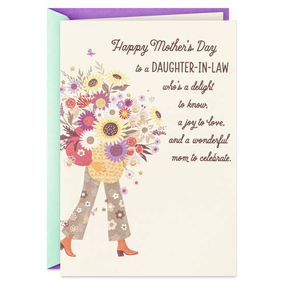 Celebrating You Mother's Day Card for Daughter-in-Law