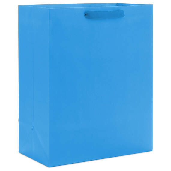 13" Royal Blue Large Gift Bag, Royal Blue, large image number 1