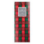 Red and Green Christmas Plaid Tissue Paper packaging image number 6