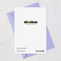 Red Teleprompter-Style Lettering Funny Friendship Card Card Back with Envelope image number 7
