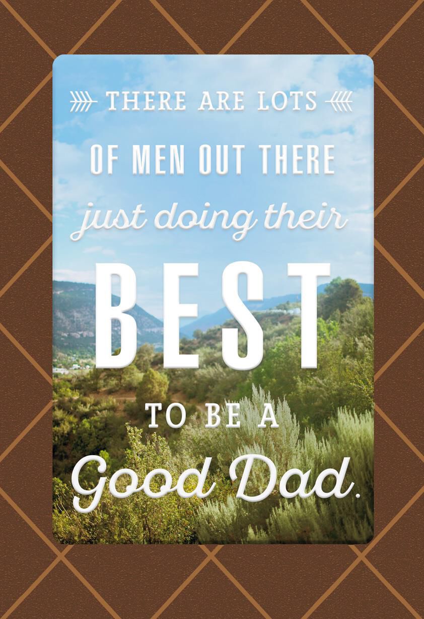One of the Good Dads Father's Day Card
