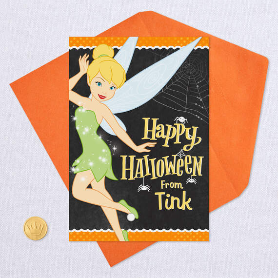 Disney Tinker Bell Special Girl Halloween Card for Her, , large image number 5