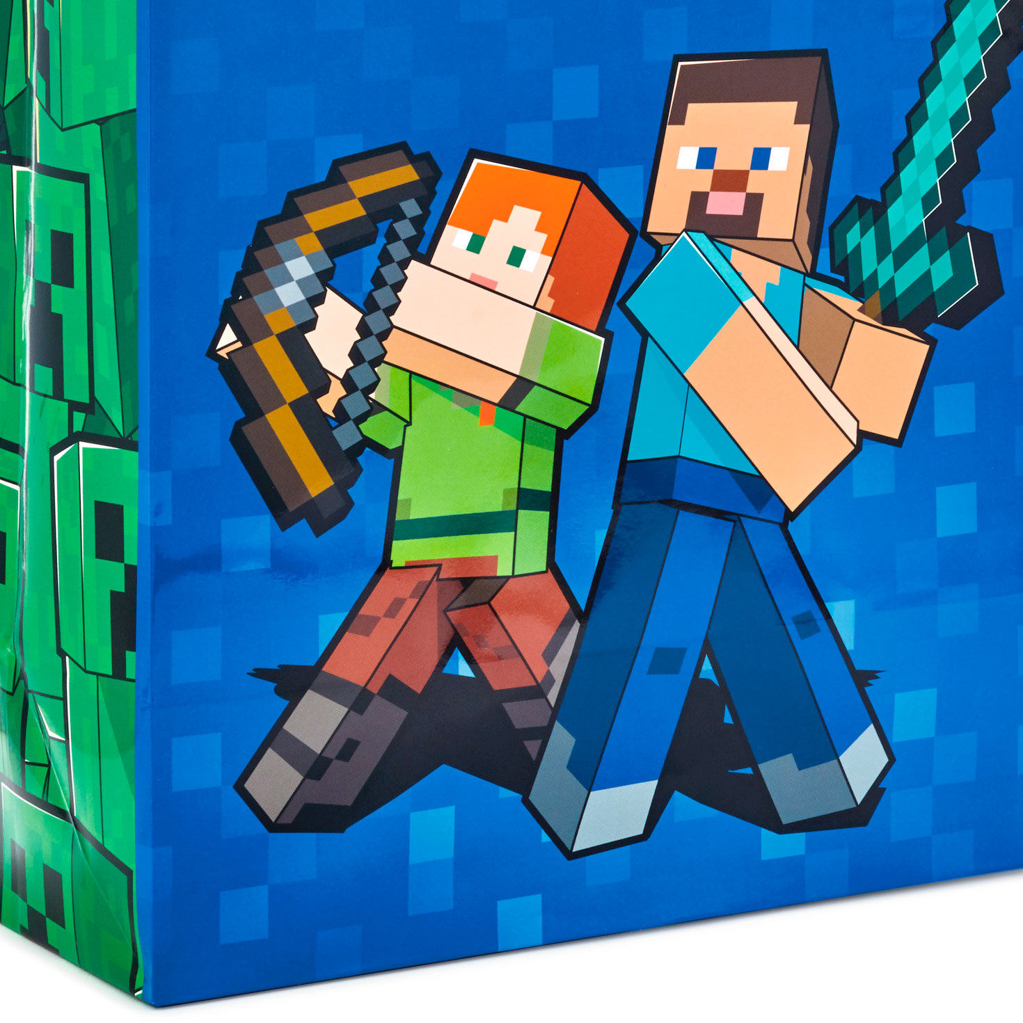 Minecraft Steve, Alex and Mobs 2-Pack Gift Bags, Assorted Sizes, , large image number 4