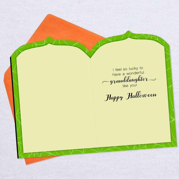 So Lucky Halloween Card for Granddaughter, , large image number 3