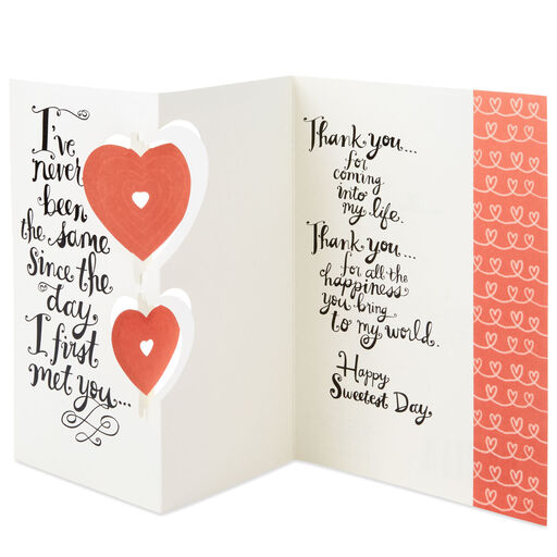 Since the First Day We Met Romantic Sweetest Day Card, 